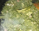 Gambar langkah 2 resipi Pucuk Ubi Goreng.