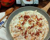 Sütőtökös gnocchi sajt mártásban baconnnel recept fázis 6 fotója