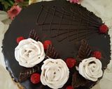 صورة لخطوة 1 من وصفة كعكة الشكولا🍫🍫😍
