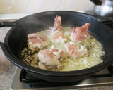 Foto del paso 1 de la receta: Risotto de pollo y zanahoria