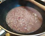 Foto del passaggio 5 della ricetta Risotto,castagne🌰e gherigli di noci rosse