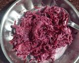 A picture of step 1 of Beetroot 3 tier sandwich.