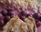 Sült csirkemell pirított darával, meggymártással, gluténmentesen recept fázis 4 fotója