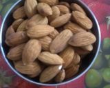 A picture of step 1 of Almond Ghughra (gujiye).