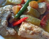 Foto langkah ke 4 dari resep Kuah Asam Kakap Putih.