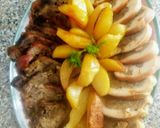 Foto del passaggio 5 della ricetta Pollo farcito con le patate arrosto