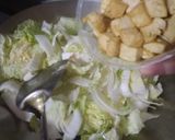 Foto langkah ke 2 dari resep Cah Sawi Putih Tahu.