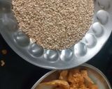 A picture of step 3 of Peanut Ladoo.