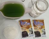 Foto langkah ke 1 dari resep Jelly Cincau Pandan.