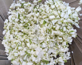 Foto del paso 2 de la receta: Hamburguesas de avena, proteína de guisante y calabacín