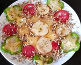A picture of step 3 of Star Fruit Salad.