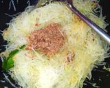 Foto langkah ke 4 dari resep Tumis Pepaya Ebi.