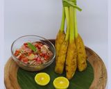 Foto langkah ke 9 dari resep Sate LiLit ayam dan sambal matah bali Enak.