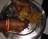 A picture of step 2 of Choorma.