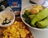 Foto del paso 1 de la receta: Ajiaco de caiguas