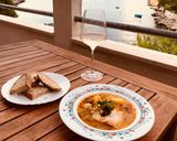 A picture of step 6 of Hvarska Gregada (Croatian Fish Stew).
