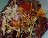 Hình bước làm 1 của món Bò rim cay