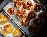 Foto langkah ke 5 dari resep 🥨Cinnamon Roll/Knot, 🍫Chocholate Bun.