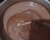 Foto langkah ke 3 dari resep Puding Brownies Roti Tawar.