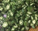 A picture of step 4 of South style Okra Stir fry / Vendakkai Poriyal.