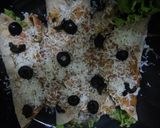 A picture of step 3 of Wheat Enchiladas.