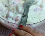 A picture of step 2 of Tropical Rainbow Cream Bowl.