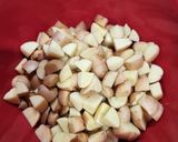 A picture of step 2 of Roasted Parmesan Potatoes.