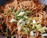 Foto del paso 11 de la receta: Pasta 🍝 con vegetales & Carne 😍🍴