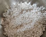 A picture of step 1 of साबूदाना बड़ा.