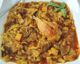 Foto del paso 8 de la receta: "Gazpachos manchegos" con pollo, calabaza y boletus