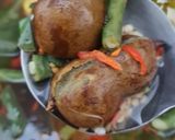 Foto langkah ke 2 dari resep Sayur Asem Pepaya Muda, Labu Siam & Buah Asam.