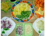 Foto langkah ke 1 dari resep Sup Makaroni Daging Asap Nanas.