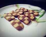 A picture of step 11 of Chess-board Cookies.
