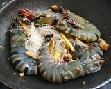 รูปขั้นตอนการทำที่ 4 ของ กุ้งลายเสืออบวุ้นเส้น
