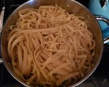A picture of step 1 of Holmestead Cookin': Broccoli Chicken Pesto Pasta.