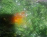 A picture of step 2 of My mother's spinach with lentil.