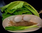 Hình bước làm 1 của món Hủ Tiếu Xào Trứng Và Cải Bẹ Xanh