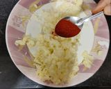 A picture of step 3 of Potato pappad.