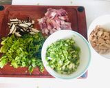 菜脯粥的食譜步驟1照片