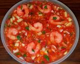A picture of step 5 of Mike's Drunken Shrimp Cocktails.