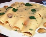Foto del paso 10 de la receta Canelones rellenos de pescado con Velouté de Mejillones