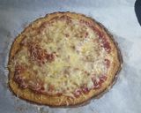 Ropogós karfiolpizza recept fázis 8 fotója