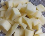 Foto del paso 2 de la receta: Fricasé de Carne con Vainitas, Arvejas, Zanahoria y Papas Fritas