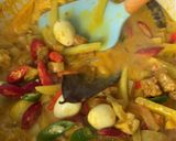 Foto langkah ke 6 dari resep Gulai Cecek Kulit Semangka.