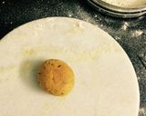 A picture of step 5 of Besan Thepala.