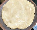 A picture of step 1 of Bajra Roti.
