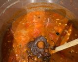A picture of step 9 of Five bean chilli.