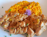Foto del paso 5 de la receta: Pollo con vino garnacha & puerros... #caminodesabores