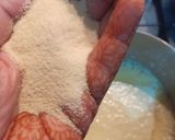 A picture of step 1 of Butter ghee.