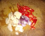 Foto langkah ke 1 dari resep Tumis Kacang Panjang Simpel.